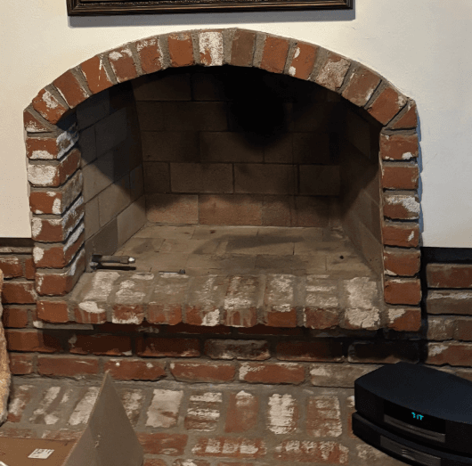 Precast Mantel Surround — Before