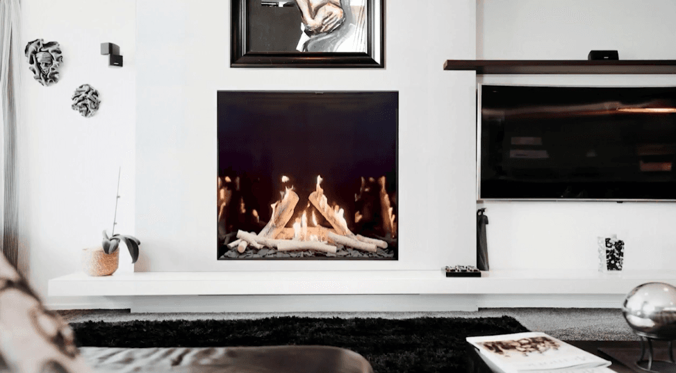 Flare Traditional fireplace