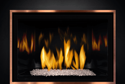 Mendota Linear fireplace