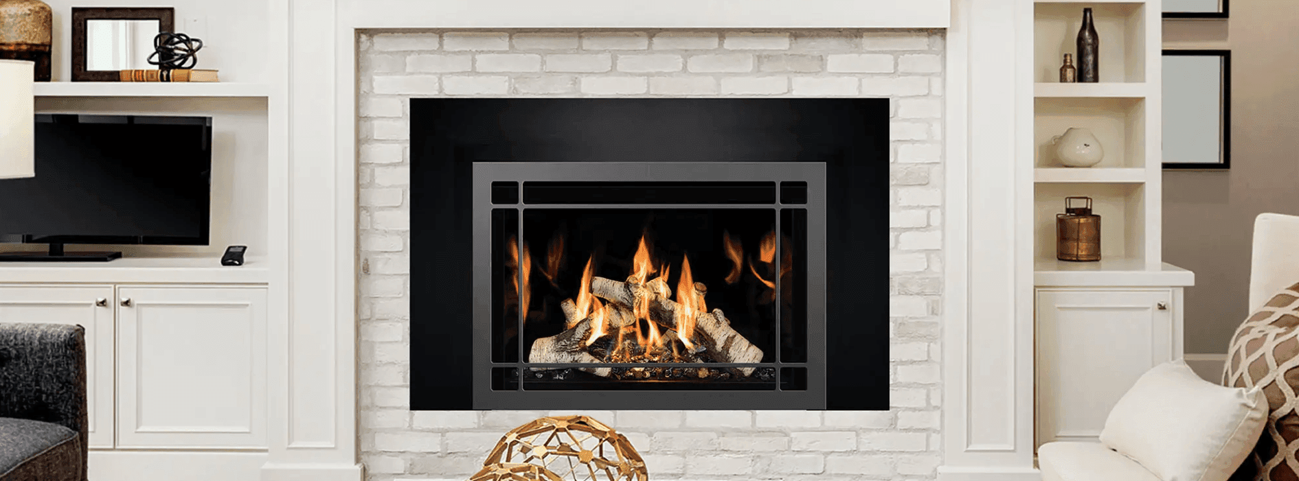 Mendota Landscape fireplace