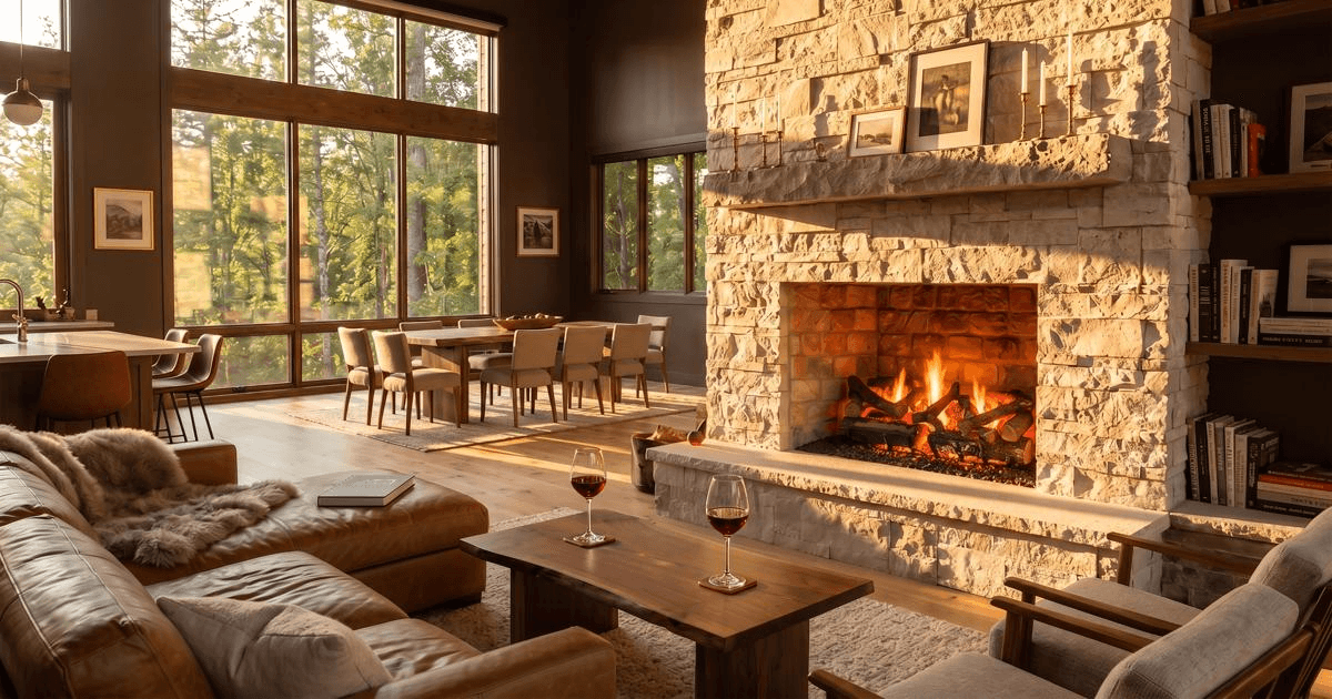 Carina Open Hearth Gas Single-Sided