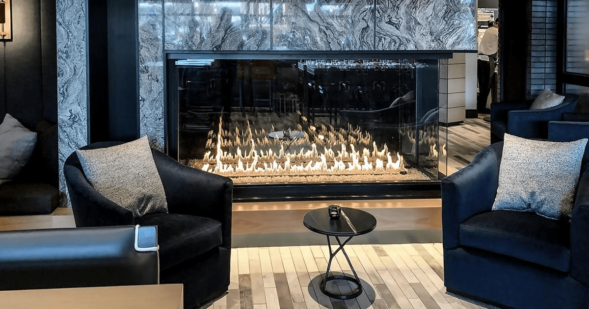 Enlight Bay Gas Fireplace