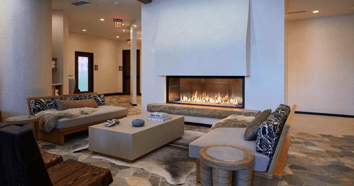 Enlight See-Through Gas Fireplace