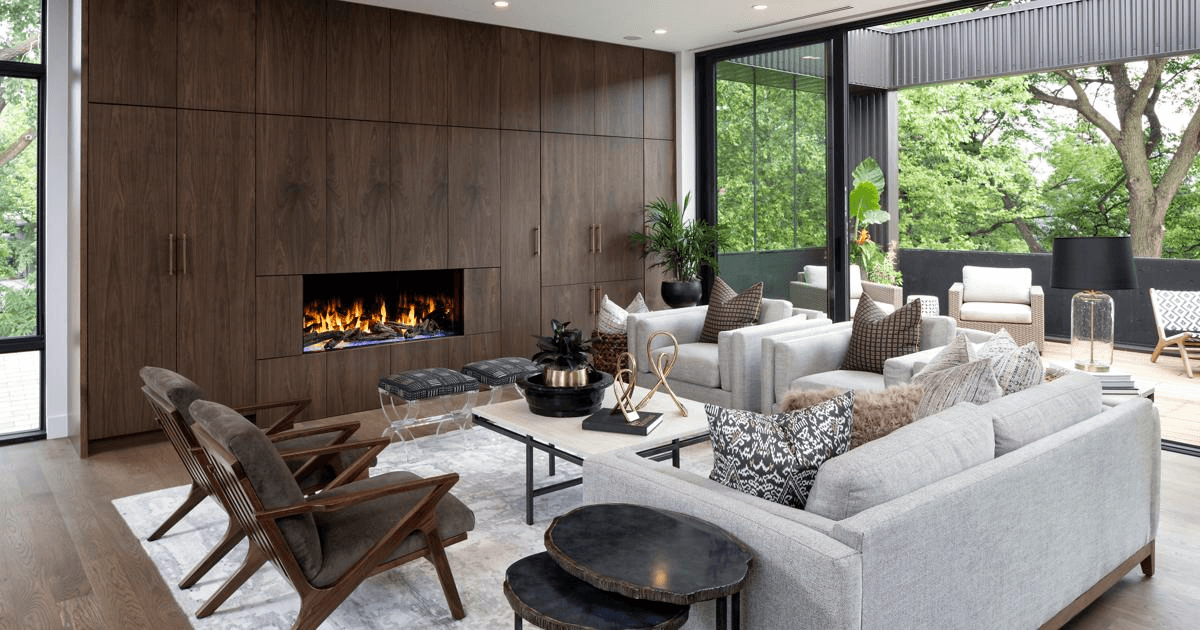Enlight Single-Sided Gas Fireplace