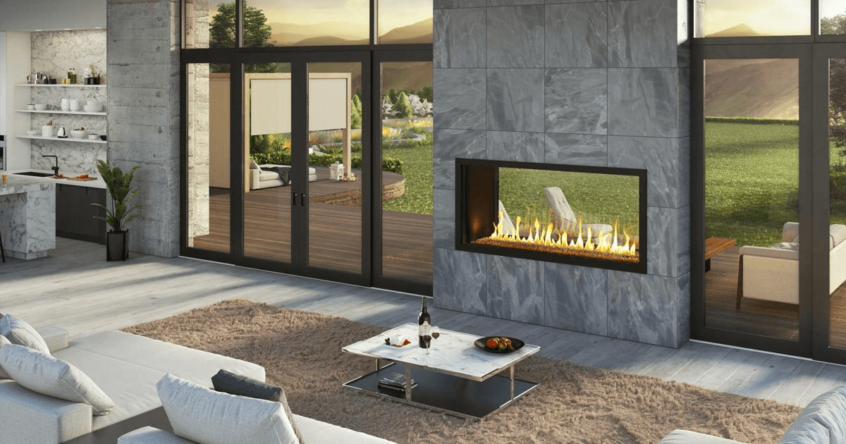 Transcend Indoor-Outdoor Gas Fireplace
