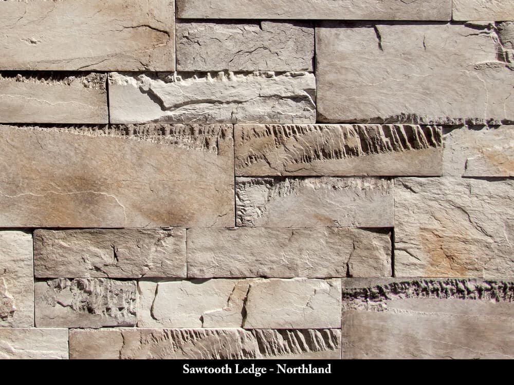 Coronado Sawtooth Ledge manufactured stone veneer in Northland