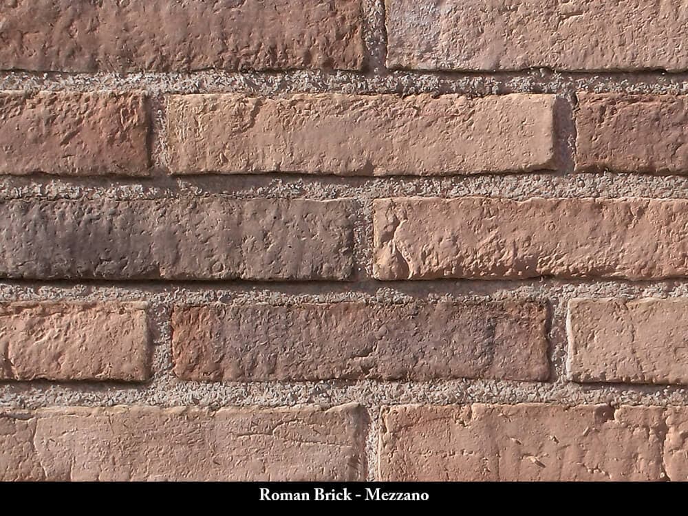 Roman Thin Brick manufactured veneer in Mezzano