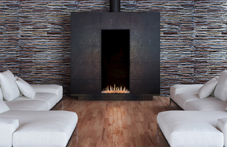 Flare Passage fireplace