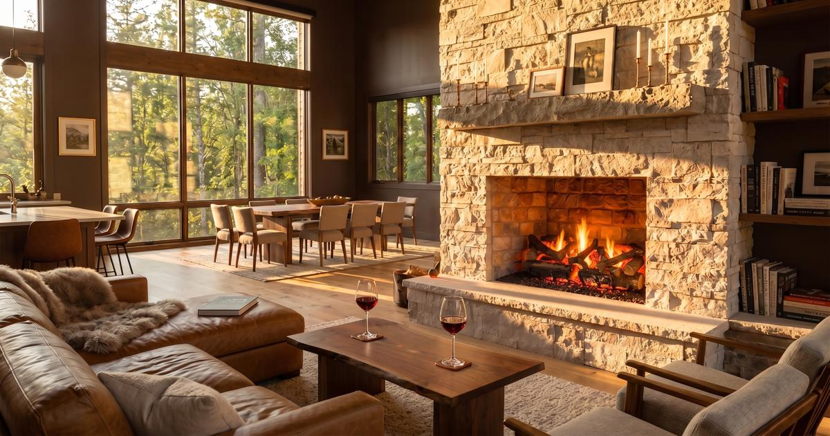 Carina Open Hearth Gas Single-Sided
