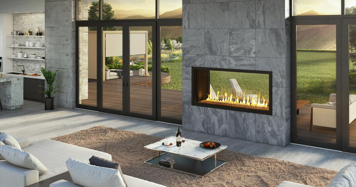 Transcend Indoor-Outdoor Gas Fireplace
