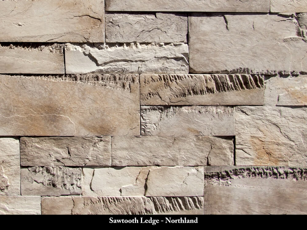 Coronado Sawtooth Ledge manufactured stone veneer in Northland