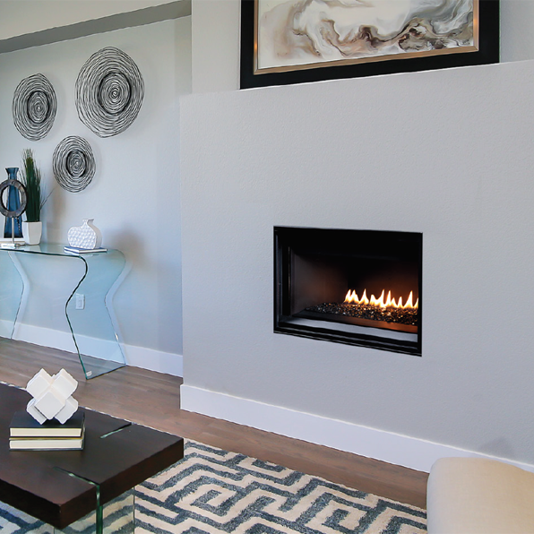 Superior DRL2035 35" Linear Direct-Vent Fireplace