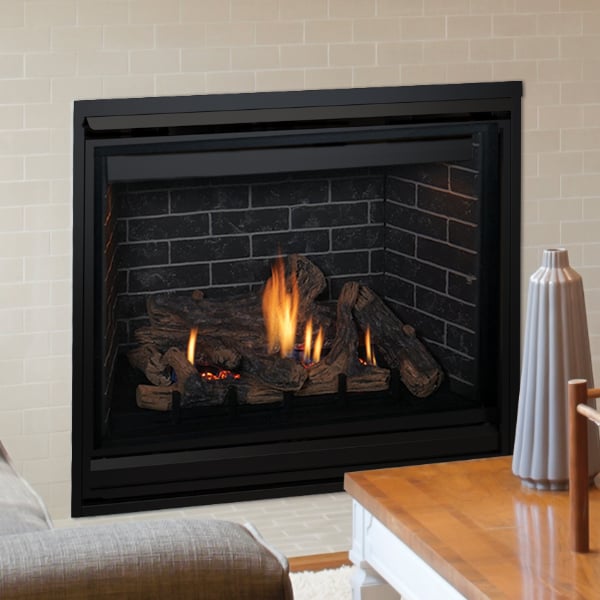 Superior DRT3540 Traditional Gas Fireplace Package