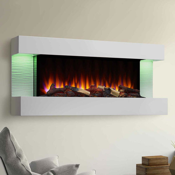 HHT SF-FM50-WH 50" Electric Fireplace