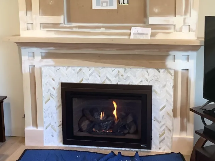 28724 Heat & Glo Supreme 30 with Brick-TR — After