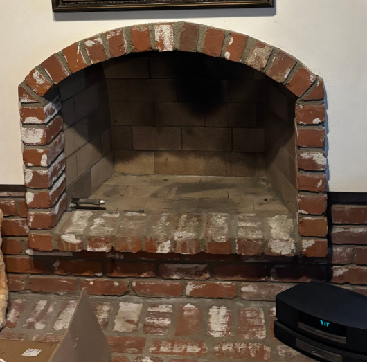 Precast Mantel Surround — Before